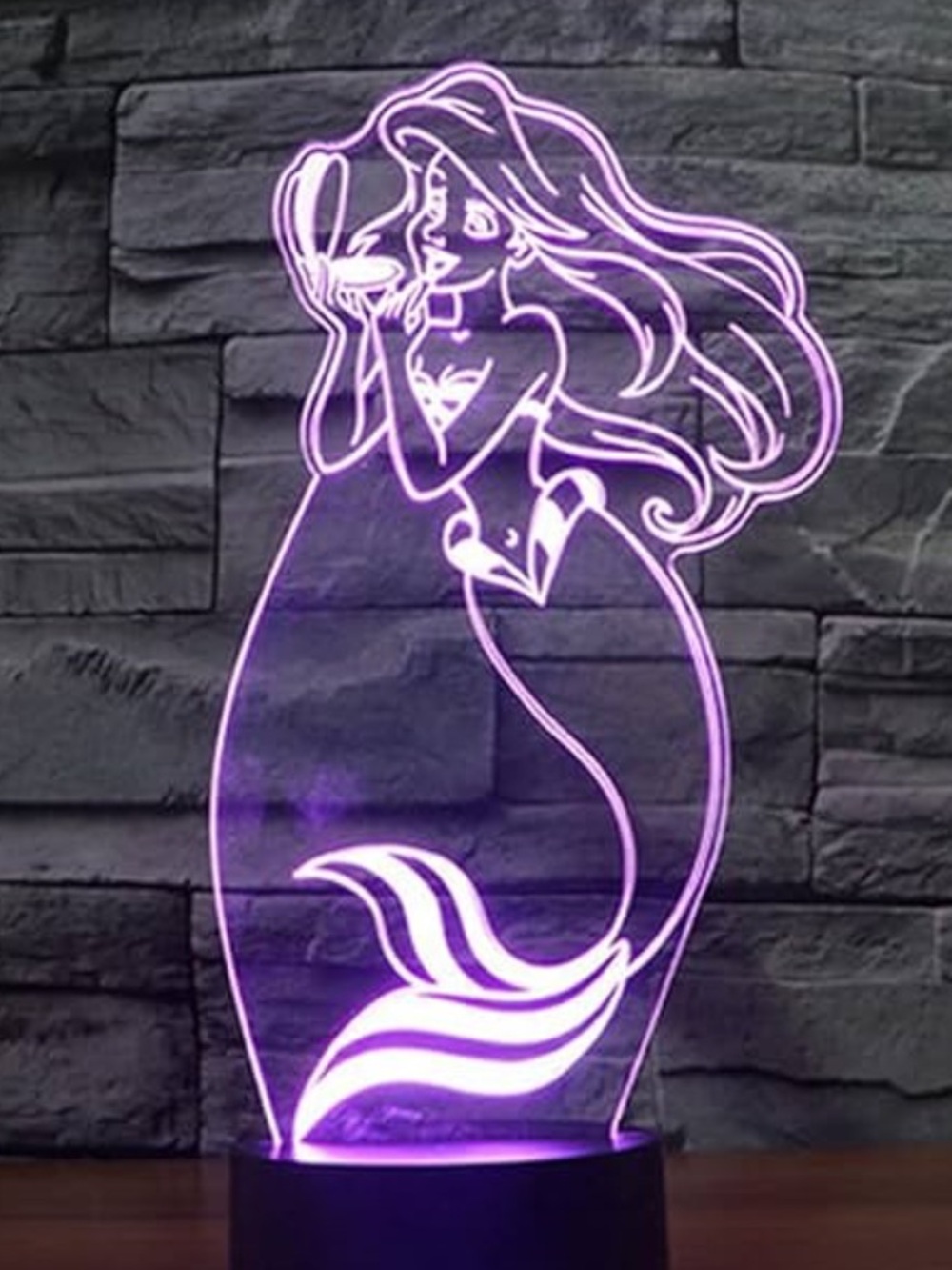 The Little Mermaid LED 3D Illusion Night Light